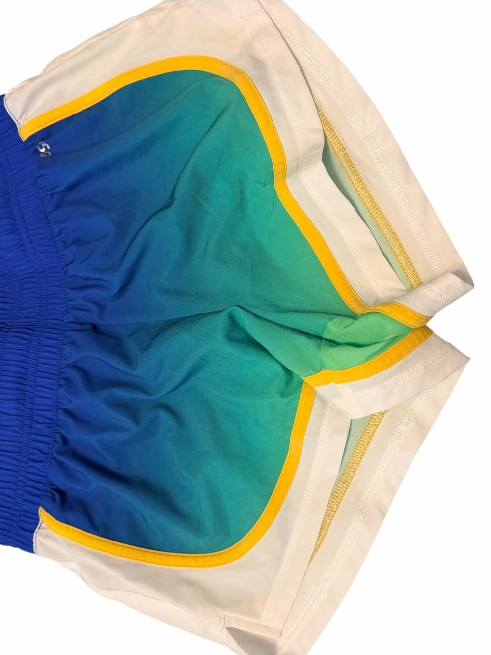 DSG Royal Blue Shorts with Yellow Trim